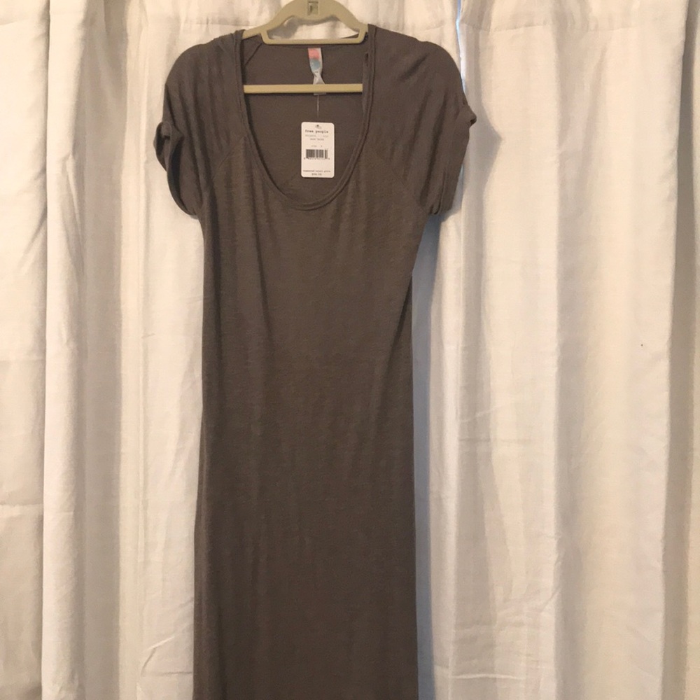 Free people open back maxi